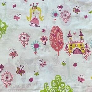 The Company Kids Princess Castle Fairytale Queen Sheet Set 4pc 100% Cotton Rare!